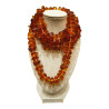 Collier Ambre Baltique Sautoir à Enfiler 75 cm