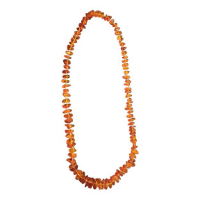 Collier Ambre Baltique Sautoir à Enfiler 75 cm