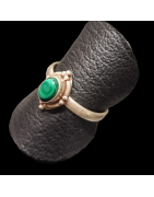 Bague Malachite Argent 925