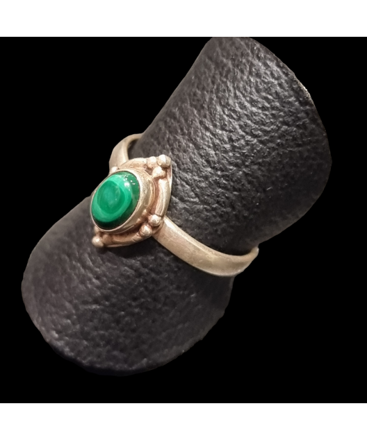 Bague Malachite Argent 925