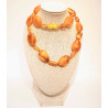 Collier Ambre Baltique Fermoir à Vis 44 cm