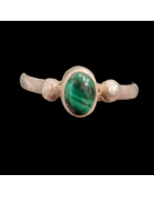 Bague Malachite Argent 925