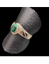 Bague Malachite Argent 925 Taille 56