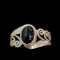 Bague Onyx Argent 925 Taille 55