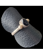 Bague Onyx Argent 925 Taille 54