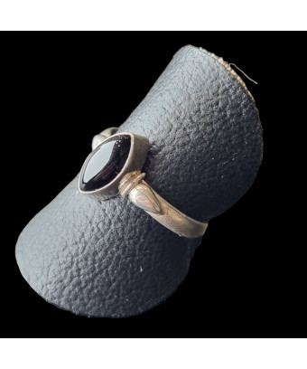 Bague Onyx Argent 925 Taille 56