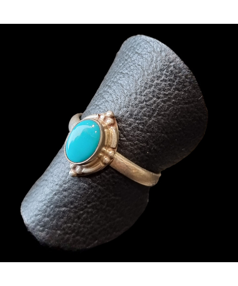 Bague Turquoise argent 925 taille 53