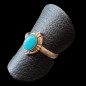 Bague Turquoise argent 925 taille 53