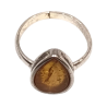Bague Ambre baltique Argent 925 Taille 56