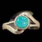 Bague Turquoise argent 925 taille 59