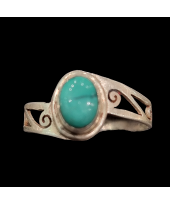 Bague Turquoise Argent 925...