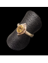 Bague Citrine Naturelle Argent 925 Taille 52