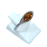 Bague Ambre baltique Argent 925 Taille 55