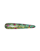 Bâton de massage Rubis sur Fuchsite