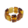 Bague Ambre Beige Jaune Cognac Taille 67