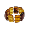 Bague Ambre Jaune Cognac Taille 65
