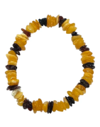 Bracelet Ambre Multicolores Baroque S