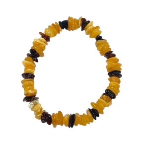 Bracelet Ambre Multicolores Baroque S
