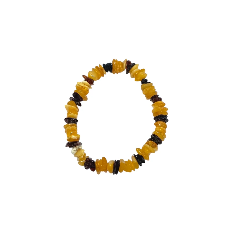Bracelet Ambre Multicolores Baroque S
