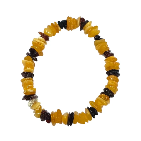 Bracelet Ambre Multicolores Baroque S