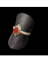 Bague Cornaline argent 925 Taille 57
