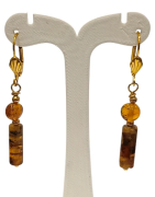 Boucles Ambre Plaqué or (s)