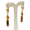Boucles Ambre Plaqué or (s)