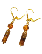 Boucles Ambre Plaqué or (s)