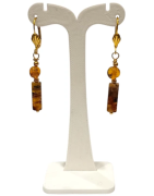 Boucles Ambre Plaqué or (s)