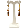 Boucles Ambre Plaqué or (s)