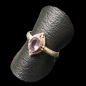 Bague améthyste argent 925 taille 54