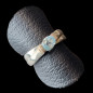 Bague Topaze bleue Argent 925 Taille 55