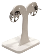 Boucles Ambre miel Arbre de vie Argent 925