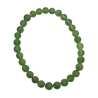 Bracelet Jade Néphrite Pierres Rondes 6mm