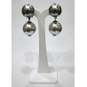 Boucles Perles de Majorque Doubles à Clips