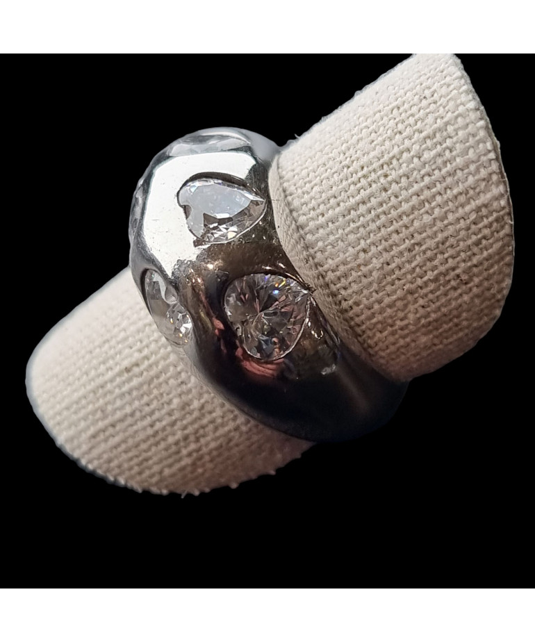Bague Zirconium argent 925 Taille 58