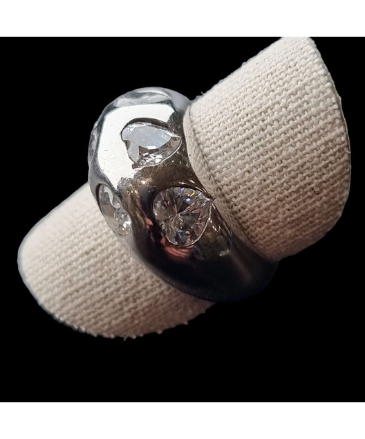 Bague Zirconium argent 925 Taille 58