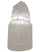 Tour de Rechargement Sélénite Protection Calme et Guérison H 6cm