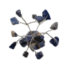 Arbre de Bonheur Sodalite sur Support Bois 7cm