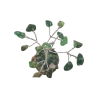 Arbre de Bonheur Aventurine sur Support Bois 8cm