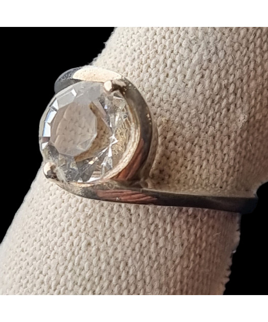 Bague Cristal de roche Argent 925