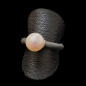 Bague Perle anneau silicone Taille 55 +