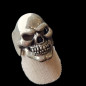 Bague Crâne Argent 925 Taille 65