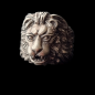Bague Tête de lion Argent 925 Taille 60