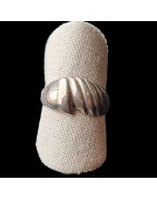 Bague Nacre Argent 925 Taille 54
