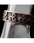 Anneau Triskel Argent 925 Taille 58