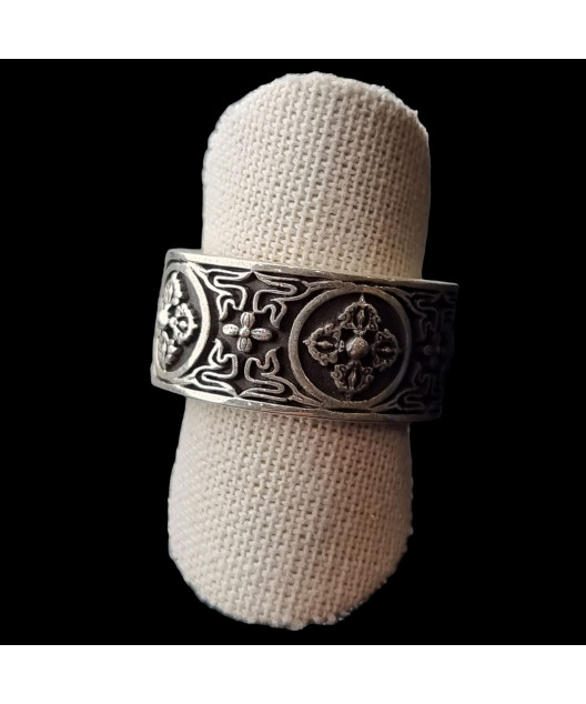 Anneau Croix Celtes Argent 925 Taille 59