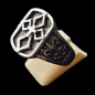 Bague Croix celtique Acier Taille 67