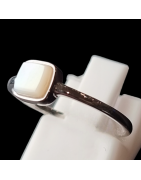 Bague Nacre Argent 925 Taille 56