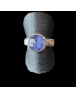 Bague Tanzanite Argent 925 Taille 53